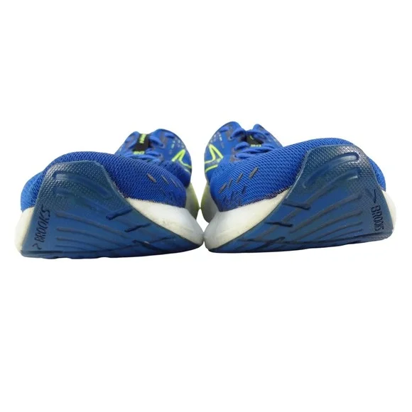 Brooks Glycerin GTS 20 Mens Running Shoes Blue Yellow Size 11 Medium D - Picture 4 of 7